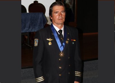 La Policía de Caracas, Venezuela, galardonó a Jaime Parejo