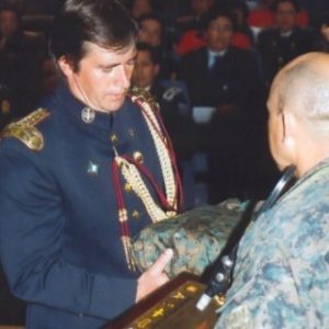 El Ejército de Ecuador y la  Universidad de las Fuerzas Armadas ESPE galardonaron a Jaime Parejo